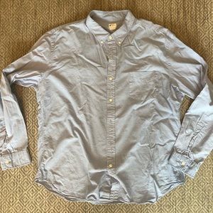 XXL J.Crew Lightweight Sunwashed Oxford
